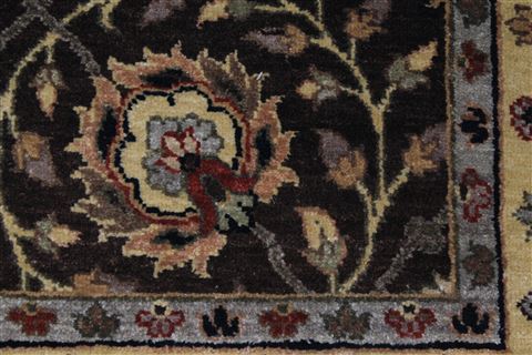 Pishavar Beige Hand Knotted 30 X 50 Area Rug 250-27506 Image 11