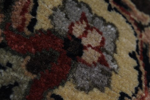 Pishavar Beige Hand Knotted 30 X 50 Area Rug 250-27506 Image 12