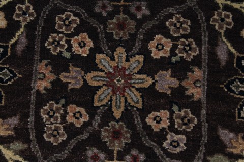 Pishavar Beige Hand Knotted 30 X 50 Area Rug 250-27506 Image 14