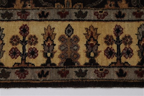 Pishavar Beige Hand Knotted 30 X 50 Area Rug 250-27506 Image 20