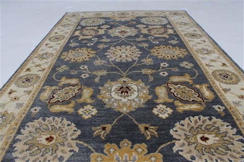 Ziegler Beige Hand Knotted 30 X 50 Area Rug 250-27509 Image 3