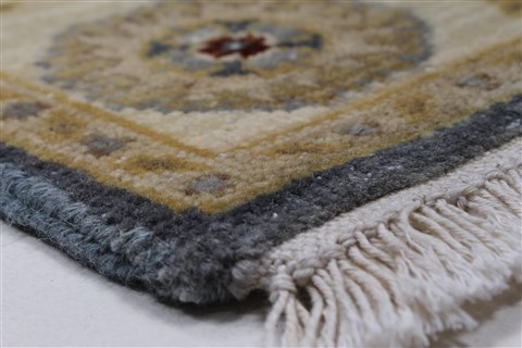 Ziegler Beige Hand Knotted 30 X 50 Area Rug 250-27509 Image 7