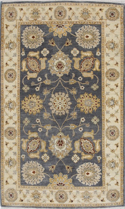 Ziegler Beige Hand Knotted 30 X 50 Area Rug 250-27509 Image 0