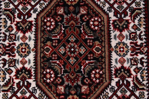 Bidjar Beige Hand Knotted 30 X 55 Area Rug 250-27510 Image 4