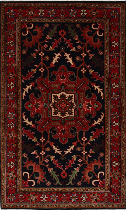 Heriz Red Hand Knotted 30 X 411 Area Rug 250-27511 Image 0