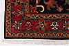 Heriz Red Hand Knotted 30 X 411  Area Rug 250-27511 Thumb 6