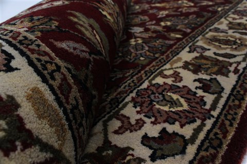 Kashmar Beige Hand Knotted 30 X 51 Area Rug 250-27512 Image 10