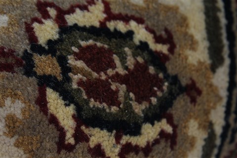 Kashmar Beige Hand Knotted 30 X 51 Area Rug 250-27512 Image 9