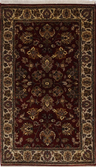 Kashmar Beige Hand Knotted 30 X 51 Area Rug 250-27512 Image 0