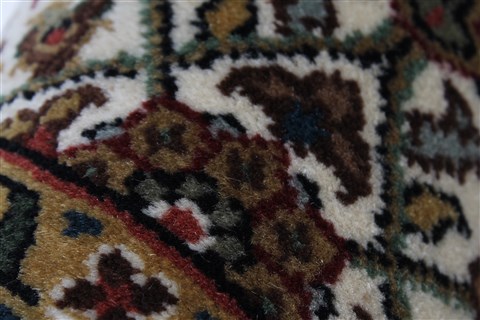 Herati Beige Hand Knotted 30 X 410 Area Rug 250-27513 Image 10