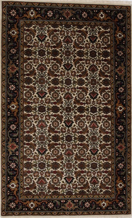 Herati Beige Hand Knotted 30 X 410 Area Rug 250-27513 Image 0