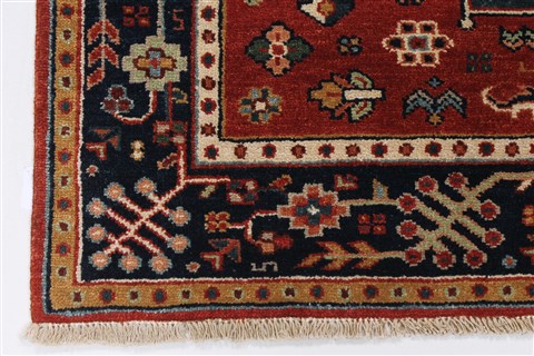 Karajeh Green Hand Knotted 30 X 50 Area Rug 250-27516 Image 6