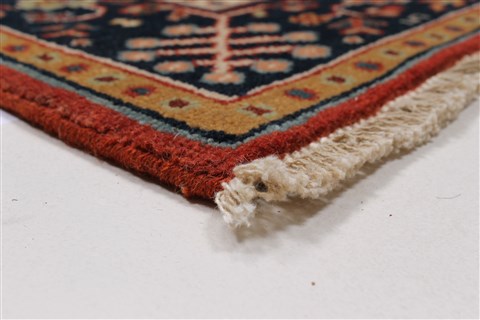 Karajeh Green Hand Knotted 30 X 50 Area Rug 250-27516 Image 7