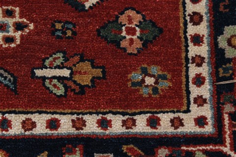 Karajeh Green Hand Knotted 30 X 50 Area Rug 250-27516 Image 9