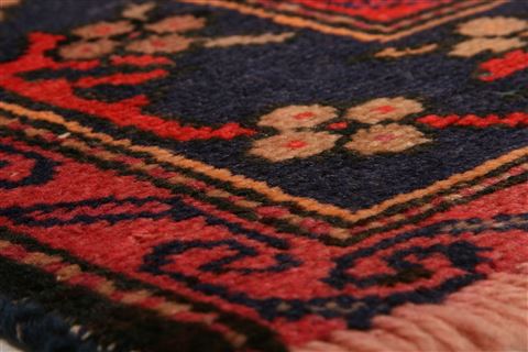 Karabakh Red Hand Knotted 46 X 70 Area Rug 100-27524 Image 1