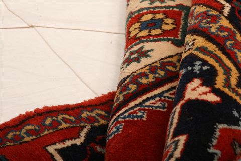 Kazak Red Hand Knotted 42 X 67 Area Rug 100-27527 Image 3