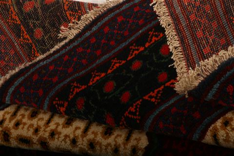 Karabakh Red Hand Knotted 50 X 81 Area Rug 100-27531 Image 3