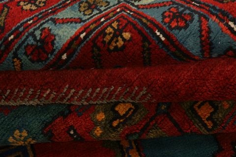 Kazak Red Hand Knotted 50 X 90 Area Rug 253-27532 Image 3