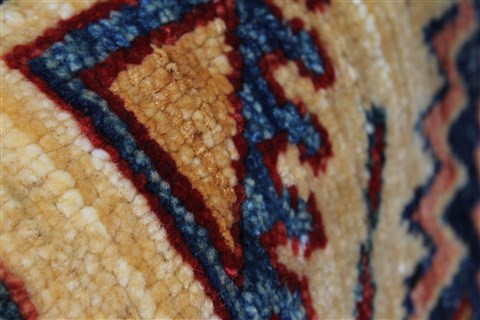 Kazak Blue Hand Knotted 211 X 49 Area Rug 250-27533 Image 10