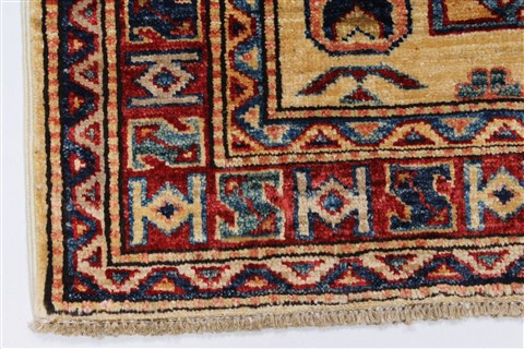 Kazak Blue Hand Knotted 211 X 49 Area Rug 250-27533 Image 6