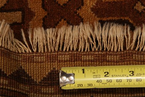 Kazak Brown Hand Knotted 50 X 62 Area Rug 100-27534 Image 4