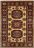 Kazak Yellow Hand Knotted 35 X 48 Area Rug 250-27535 Thumb 0