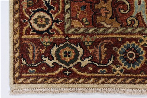 Serapi Brown Hand Knotted 211 X 50 Area Rug 250-27537 Image 5