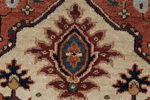 Serapi Brown Hand Knotted 211 X 50 Area Rug 250-27537 Image 7