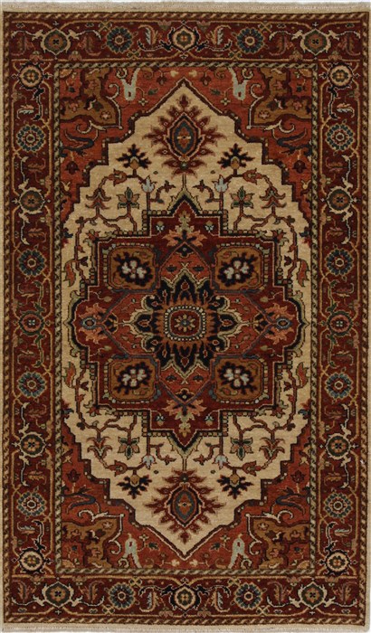 Serapi Brown Hand Knotted 211 X 50 Area Rug 250-27537 Image 0