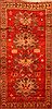 Karabakh Red Runner Hand Knotted 48 X 97 Area Rug 253-27538 Thumb 0