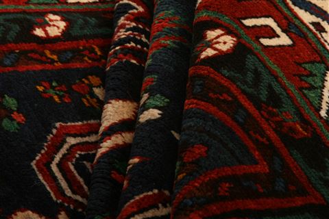 Shirvan Red Hand Knotted 49 X 68 Area Rug 100-27539 Image 2