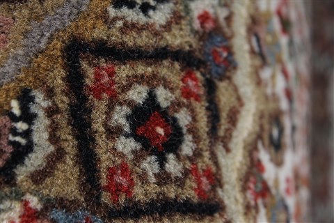 Mahi Beige Hand Knotted 27 X 50 Area Rug 250-27540 Image 10
