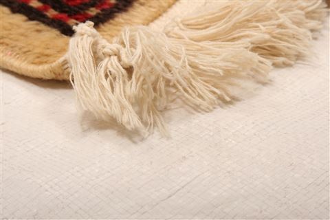 Kazak Beige Hand Knotted 54 X 69 Area Rug 100-27541 Image 1