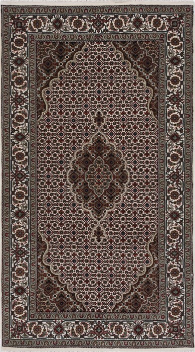 Mahi Beige Hand Knotted 30 X 54 Area Rug 250-27550 Image 0