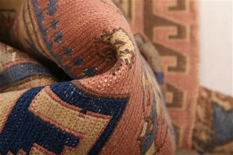 Afshar Red Flat Woven 42 X 58 Area Rug 253-27554 Image 1