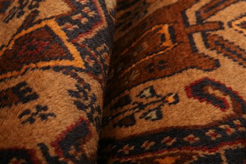Baluch Red Runner Hand Knotted 26 X 910 Area Rug 100-27556 Image 2