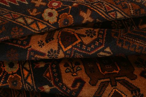 Baluch Red Runner Hand Knotted 26 X 910 Area Rug 100-27556 Image 3