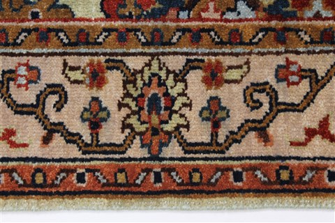 Serapi Green Hand Knotted 30 X 51 Area Rug 250-27557 Image 3