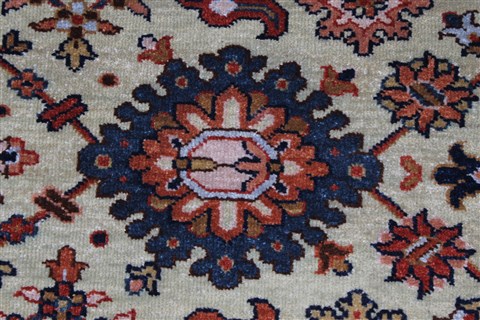 Serapi Green Hand Knotted 30 X 51 Area Rug 250-27557 Image 4