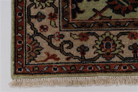 Serapi Green Hand Knotted 30 X 51 Area Rug 250-27557 Image 5