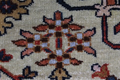 Serapi Green Hand Knotted 30 X 51 Area Rug 250-27557 Image 7