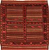 Baluch Brown Flat Woven 46 X 47  Area Rug 253-27558 Thumb 0