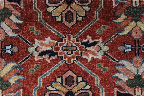 Serapi Green Hand Knotted 31 X 51 Area Rug 250-27563 Image 5