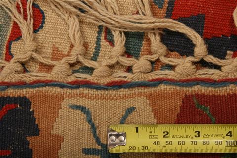 Kilim Blue Flat Woven 37 X 53 Area Rug 100-27567 Image 4