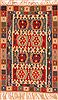Kilim Blue Flat Woven 37 X 53 Area Rug 100-27567 Thumb 0