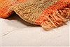 Kurdi Orange Runner Flat Woven 26 X 70  Area Rug 253-27568 Thumb 5