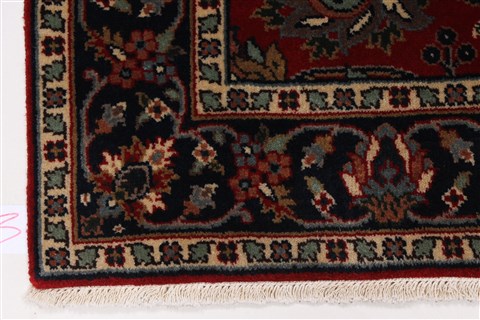 Tabriz Green Hand Knotted 211 X 411 Area Rug 250-27569 Image 3