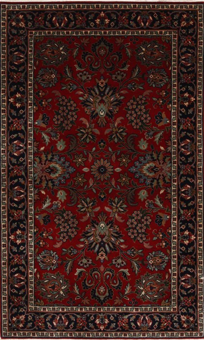 Tabriz Green Hand Knotted 211 X 411 Area Rug 250-27569 Image 0