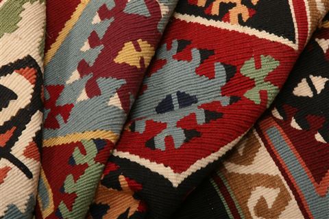 Kilim Multicolor Flat Woven 34 X 57 Area Rug 100-27570 Image 2