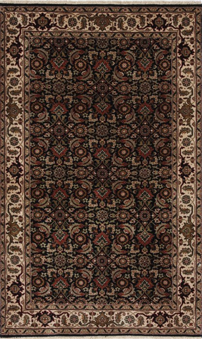 Herati Beige Hand Knotted 30 X 50  Area Rug 250-27571 Image 0